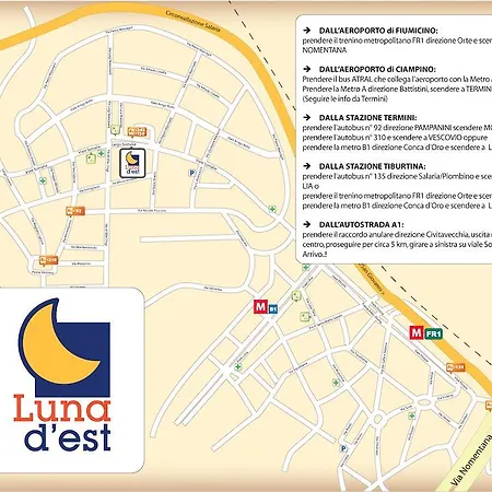 Nocleg ze śniadaniem Luna D'est *